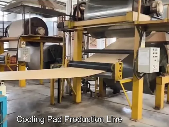 Evaporative Cooling Pad/Cooling System for Greenhouse