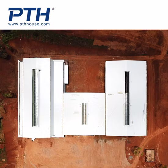 Pth Industry Prefabricated Prefab Fabricated Modular Modern Workshop Warehouse Greenhouse Building Design Galvanized Light Metal Steel Frame Structure