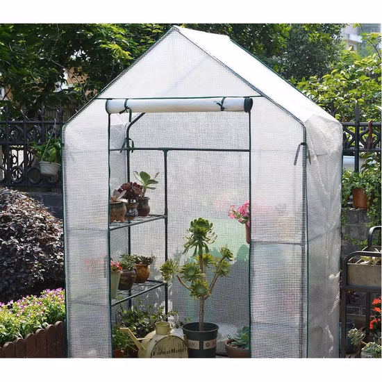 Venlo Hollow Double Tempered Glass Greenhouse with Hydroponics Growing System for Vegetables/ Flowers/ Tomato/ Farm/ Garden/ Eco Restaurant / Agriculture